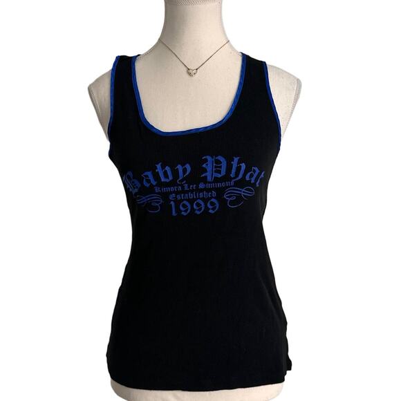Baby Phat Vintage Retro 100% Cotton Tank Size Large - Picture 1 of 6